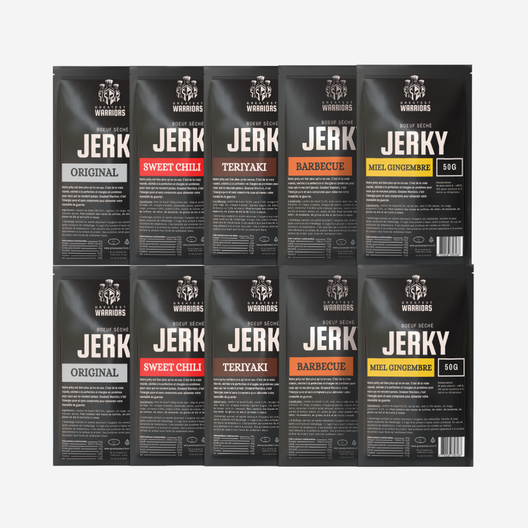 Pack 10x50g – Compact, Pratique & Toujours Prêt