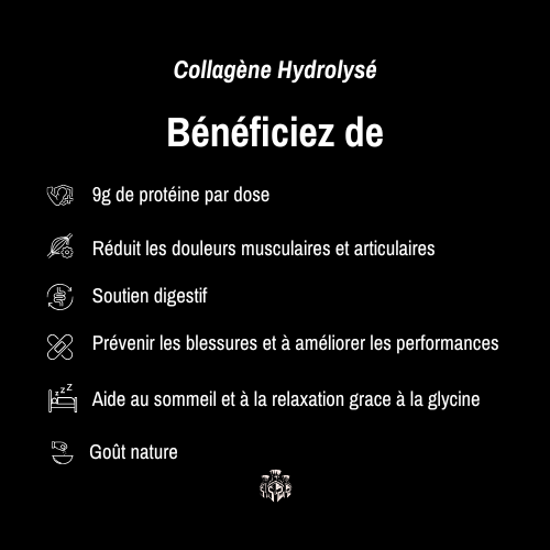 Collagène bovin hydrolysé – Récupération & performance