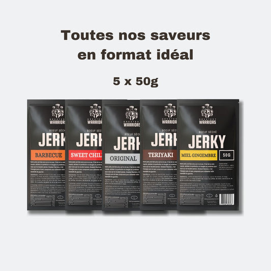 Pack 5 x 50g – L’équilibre idéal entre format & variété